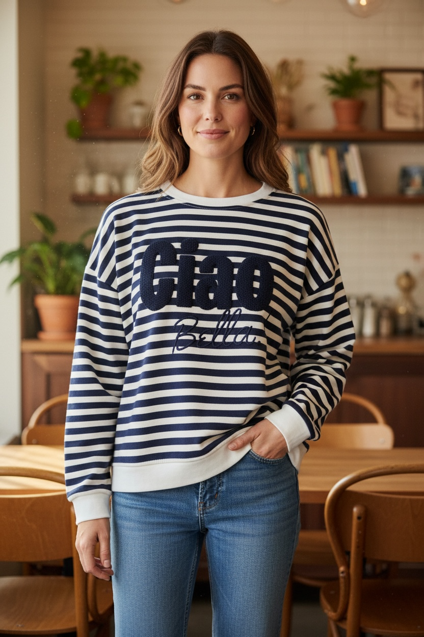 Sweatshirt Ciao Bella - Beutejagd by Ally&Melli