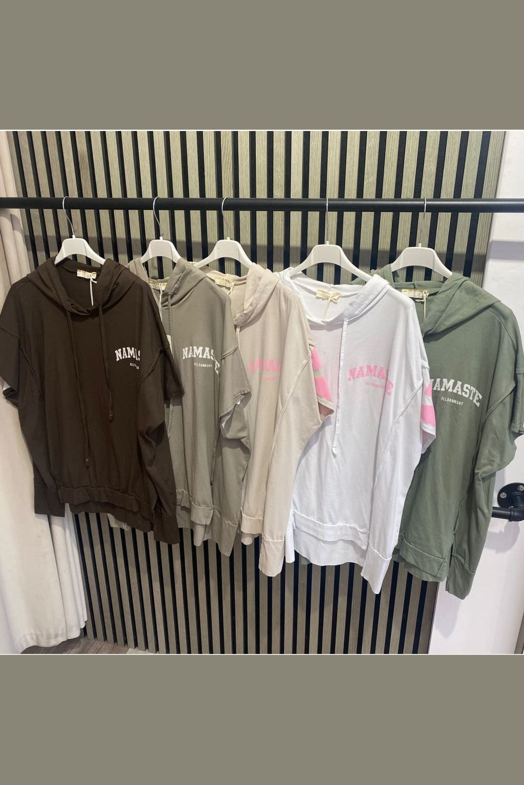 BJ-Namaste Shirt mit Kapuze kurzarm - shirt