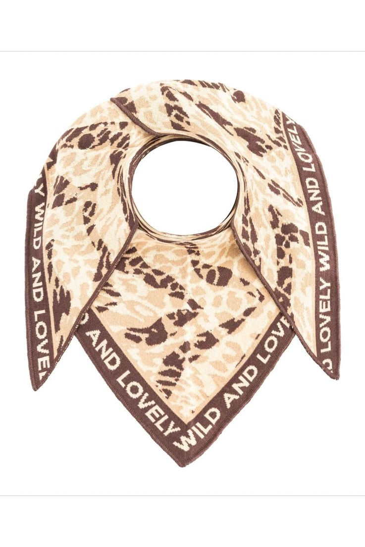 Dreieckstuch Zwillingsherz ’Leo Zebra’ - Dreieckstuch