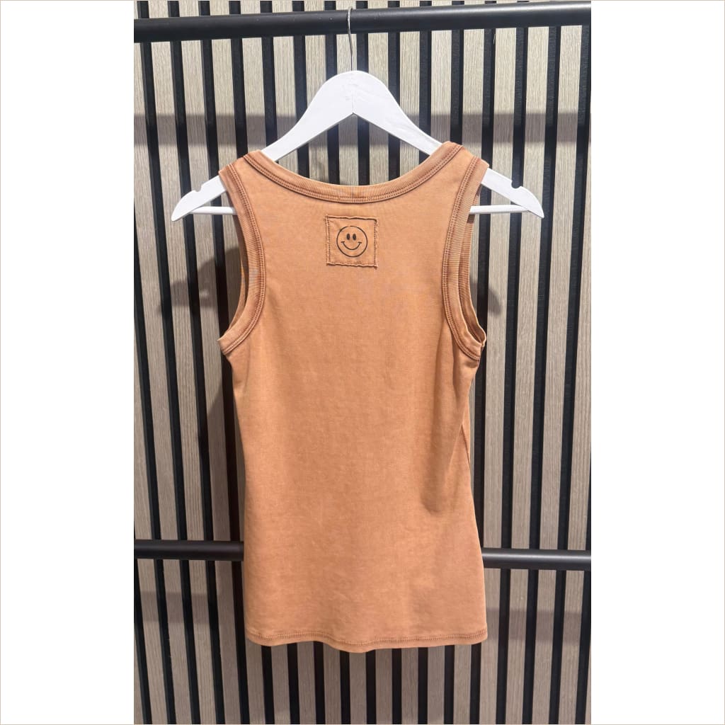 Smiley Top basic - Cognac - Top