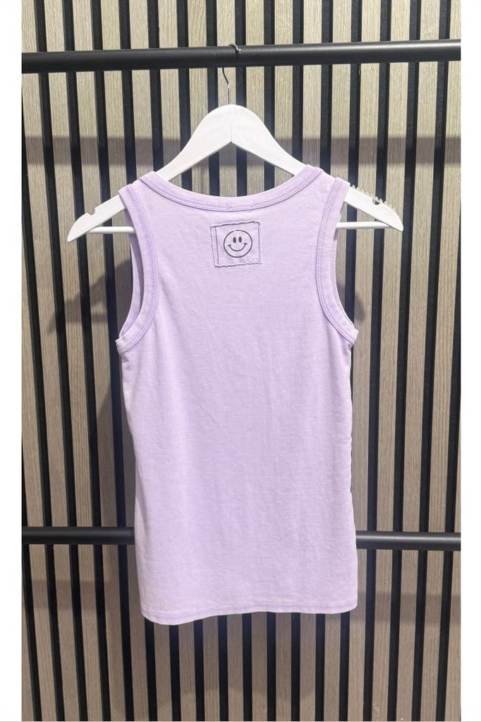 Smiley Top basic - Flieder - Top