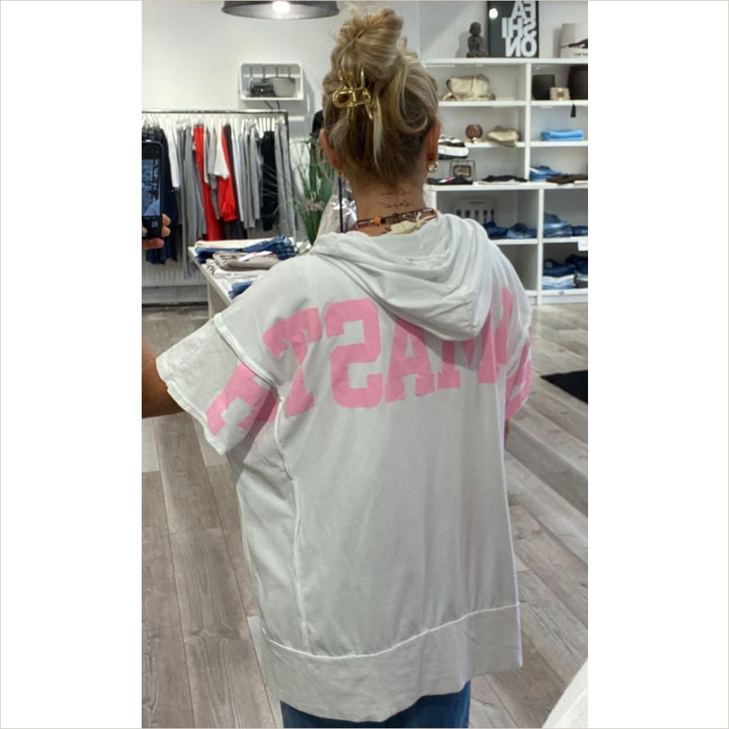 BJ-Namaste Shirt mit Kapuze kurzarm - shirt