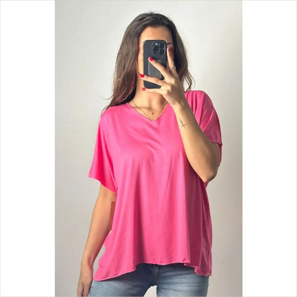 BJ-Vanessa T-Shirt uni in 25 Farben - T-Shirt