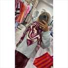 Dreieckstuch Beere Zwillingsherz ’Happy Waves’ - Dreieckstuch