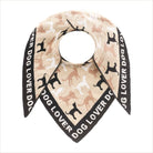 Dreieckstuch Zwillingsherz ’Doglover’ - Dreieckstuch