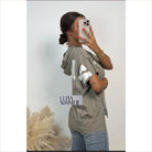 Namaste Shirt mit Kapuze kurzarm - shirt