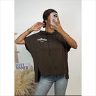 Namaste Shirt mit Kapuze kurzarm - shirt