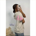 Namaste Shirt mit Kapuze kurzarm - shirt