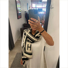 Schal Zwillingsherz ’classic times’ schwarz - Schal