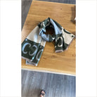 Schal Zwillingsherz ’Winterzeit’ kahki - Schal