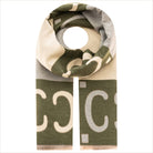 Schal Zwillingsherz ’Winterzeit’ kahki - Schal