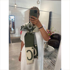 Schal Zwillingsherz ’Winterzeit’ kahki - Schal