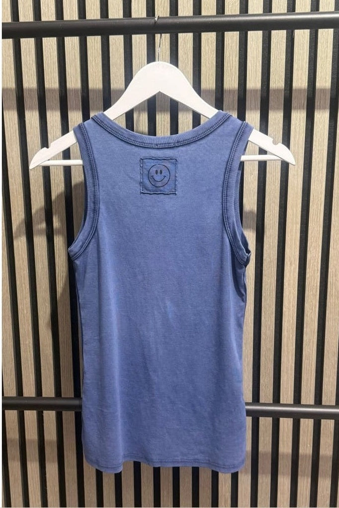 Smiley Top basic - blau - Top