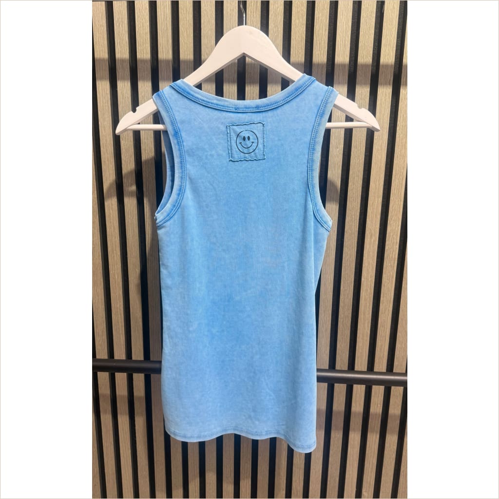 Smiley Top basic - Hellblau - Top