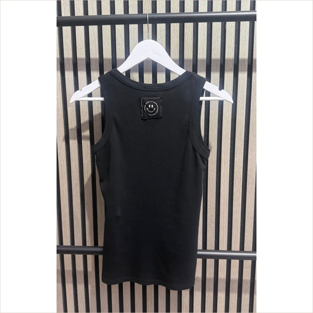 Smiley Top basic - Schwarz - Top